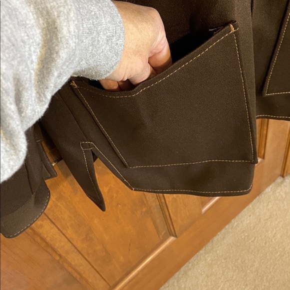 Vintage 70’s Time Out by Farah polyester leisure blazer jacket Western-style USA - Picture 4 of 10